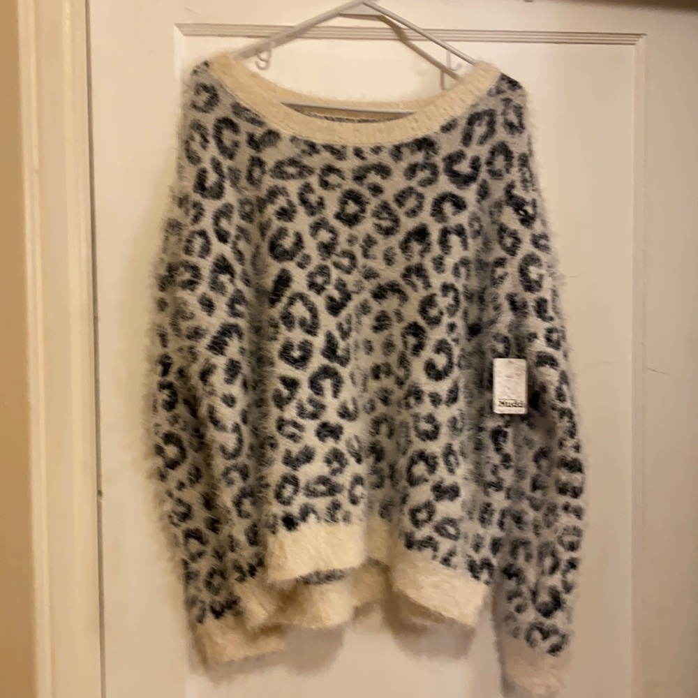 Mud Cheetah print sweater